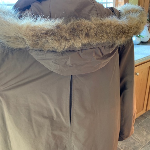 Taupe trench stadium jacket - Picture 5 of 7